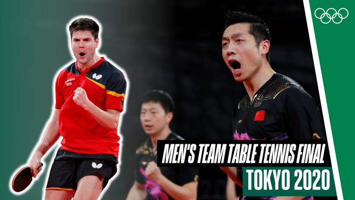 Chine 🇨🇳 contre Allemagne 🇩🇪 |  Finale par équipe masculine à Tokyo 2020