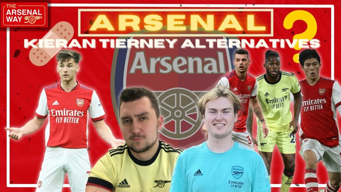 Arsenal Kieran Tierney 'Remplacements' |  Nuno Tavares, Granit Xhaka, Takehiro Tomiyasu