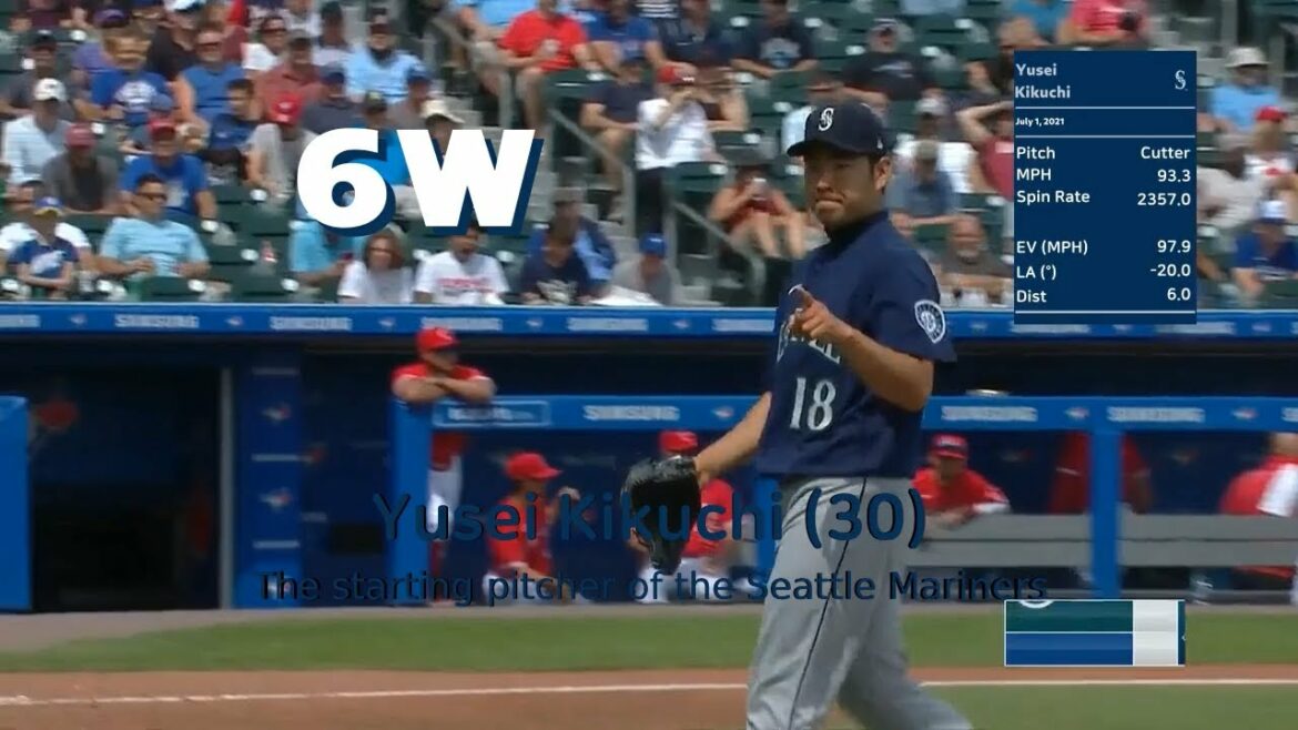 [July 1] Yusei Kikuchi, les informations de terrain pour tous les terrains, MLB 2021