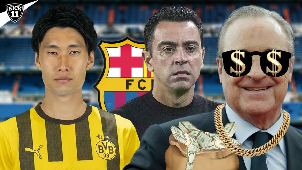 BVB apporte également KAMADA!  REAL demande au BARÇA de passer à la caisse |  KickNews