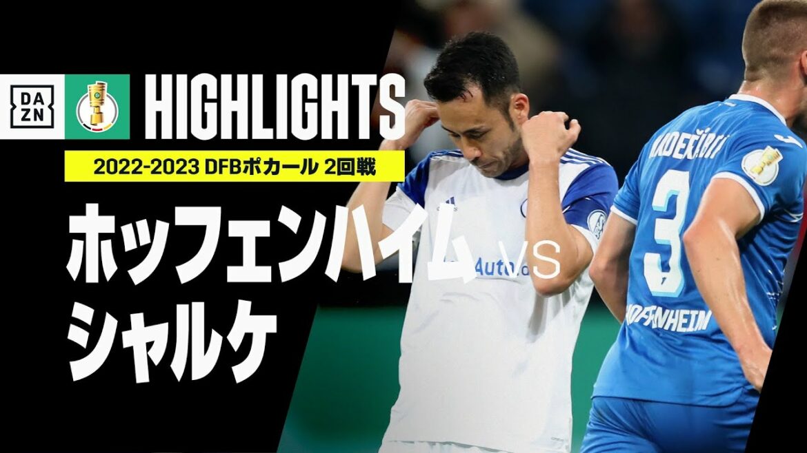[Maya Yoshida fait son plein départ | Hoffenheim x Schalke | Faits saillants]Maya Yoshida fait une apparition complète mais Schalke perd avec 5 buts | DFB Pokal | 2022-23