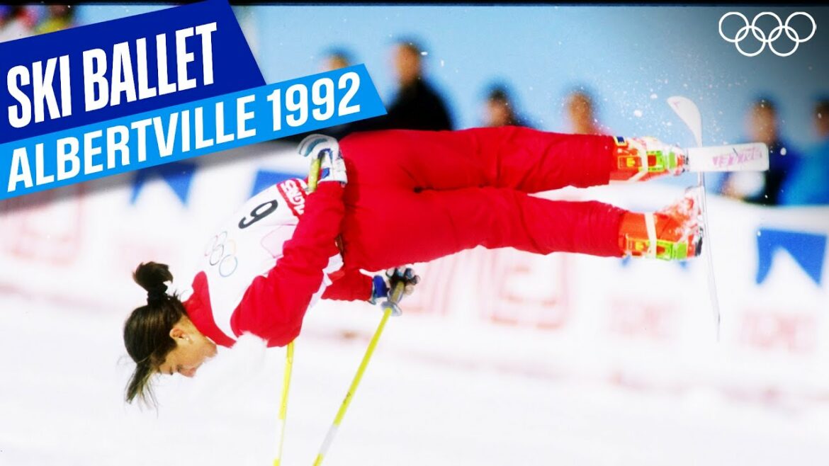 HOW was this an Olympic sport? Ski ballet!