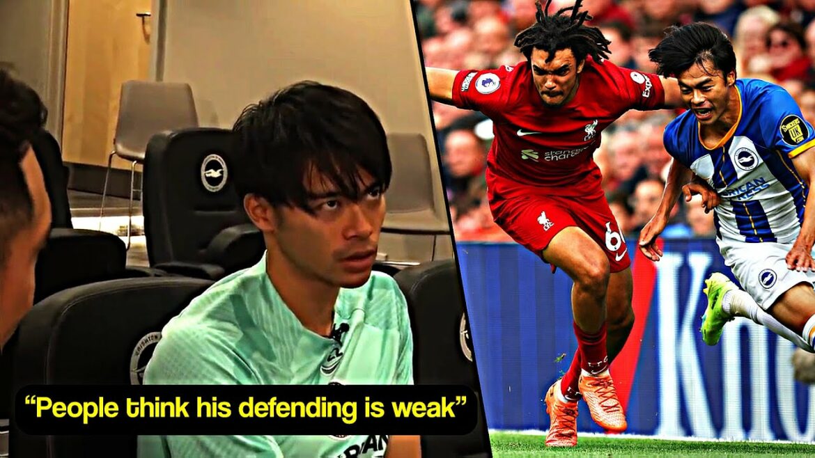 Kaoru Mitoma fait l'éloge de Trent Alexander-Arnold lors d'une interview