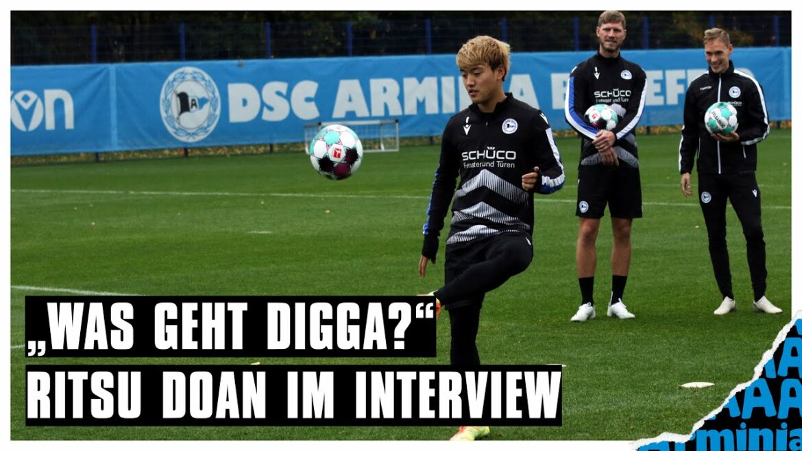 "Quoi de neuf mec!"  - Ritsu Doan à propos de ses premières semaines à Bielefeld