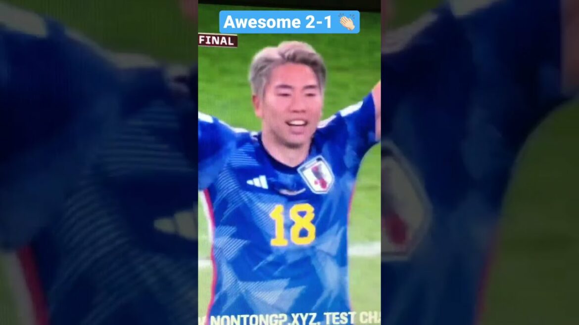 Asano pour Samurai Blue #shorts #shortsfeed #worldcup2022 #worldcupqatar2022 #youtube #ytshorts