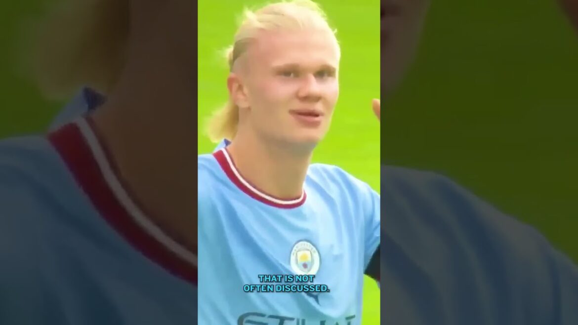 Erling Haaland a de nombreuses compétences d'élite - sa vision est grande !