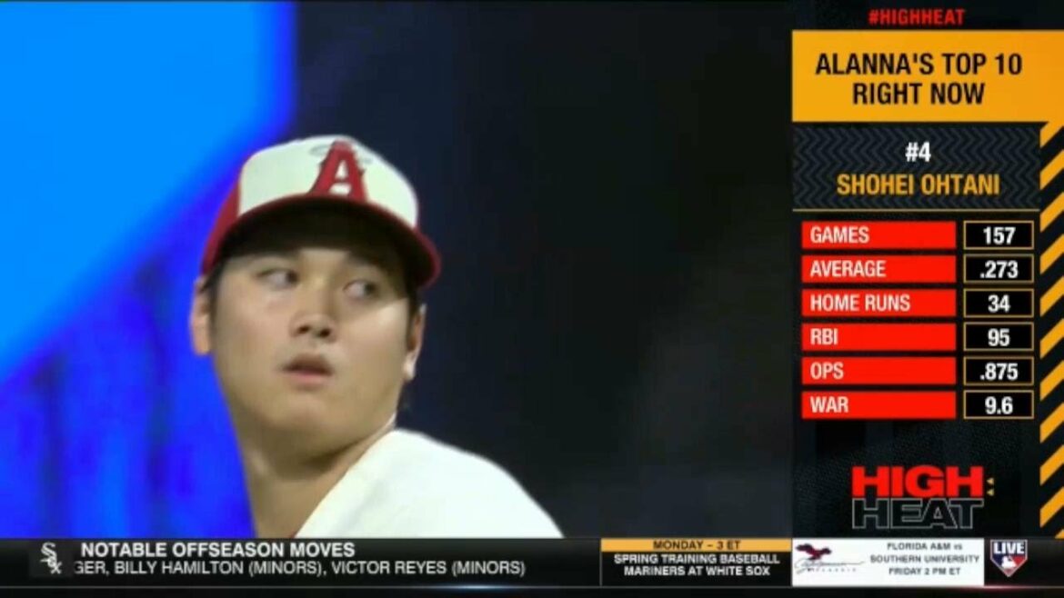 Chaleur élevée |  "Shohei Ohtani est n ° 1 et The GOAT en MLB!"
