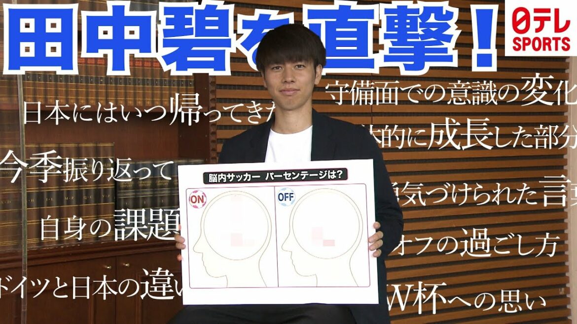 [Entretien exclusif avec Aoi Tanaka]Le héros qui a mené l'équipe nationale japonaise jusqu'au tournoi final : "Le football est toujours dans ma tête"