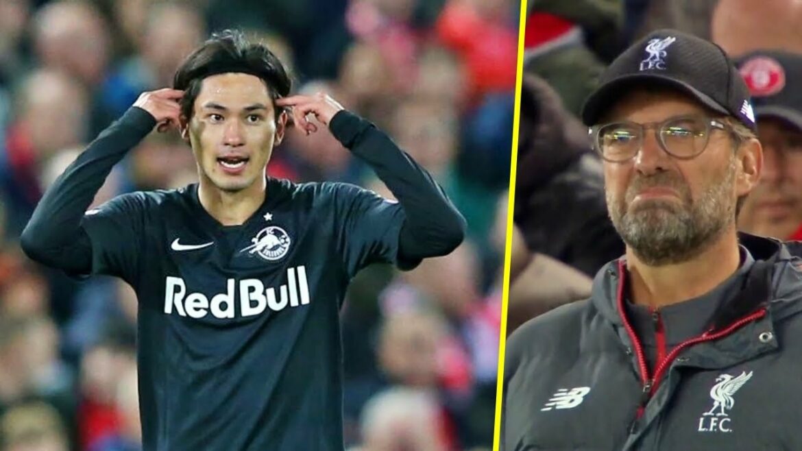 10 buts de Minamino qui ont choqué tout le monde dans le football