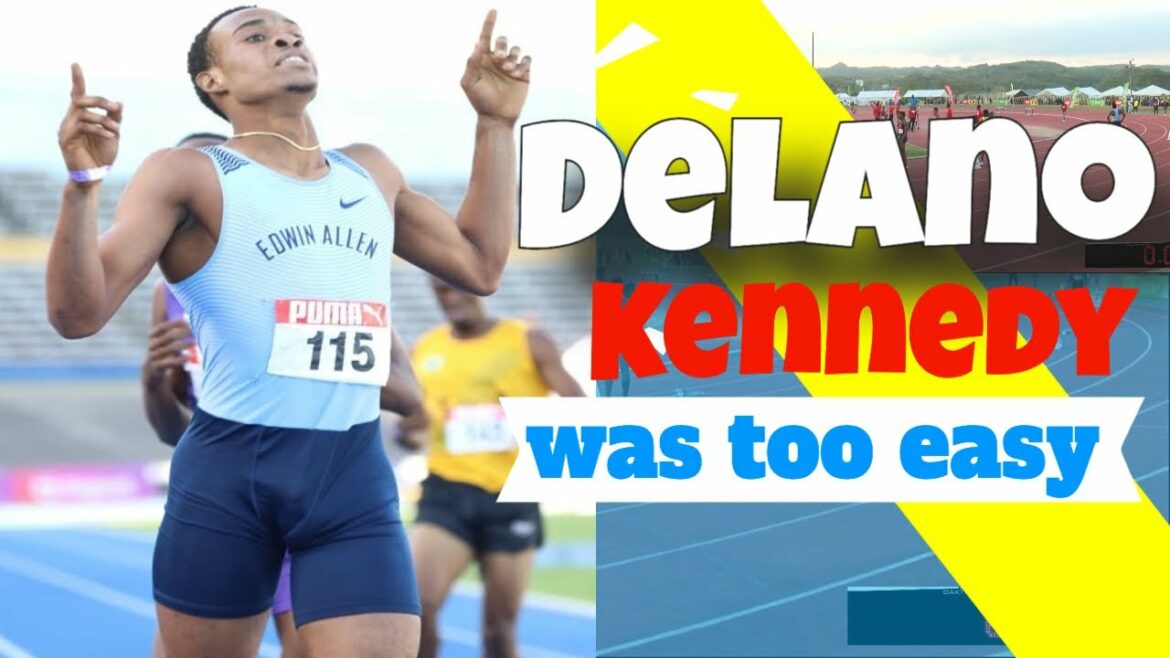 Delano Kennedy domine la finale du 400 m à Central Champs - découvrez les meilleurs moments !