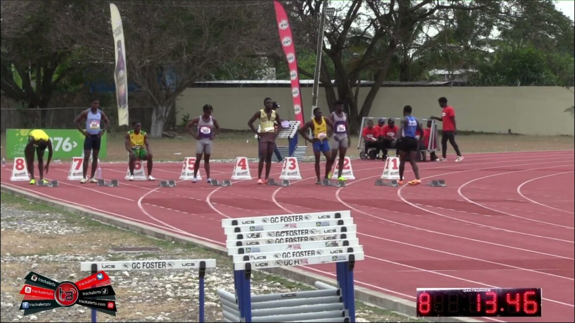 Regardez l'incroyable course de Richard Nelson lors de la finale du 100 m garçons de classe 1 de Central Champs !
