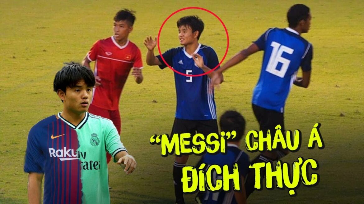 Choqué par le talent naturel de Takefusa Kubo qui a affronté U19 Vietnam