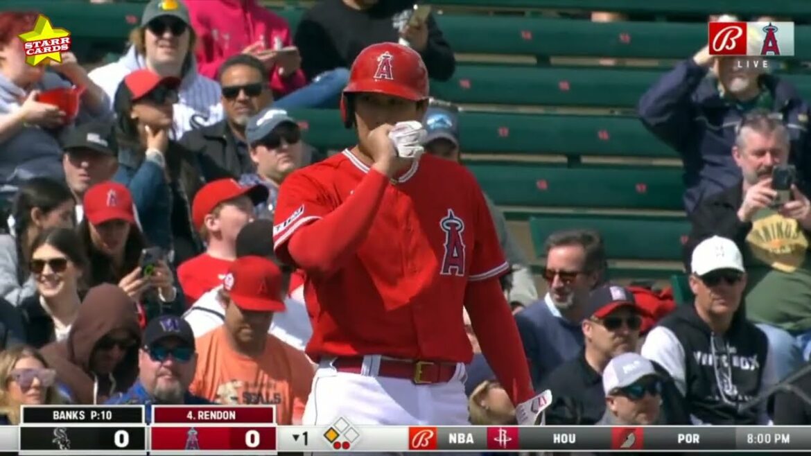 La superstar des Angels Shohei Ohtani entame l'entraînement du printemps 2023 avec un triplé impressionnant dans la victoire 7-0 de Halos