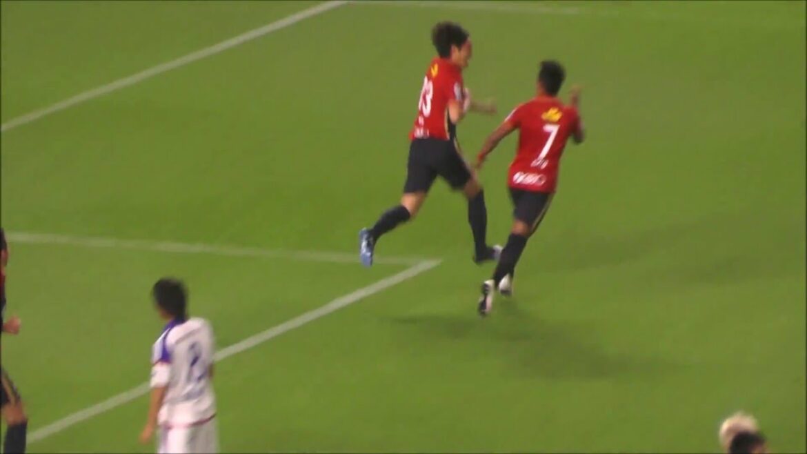 Mt. Shibasaki Belle trajectoire coup franc Kashima Antlers