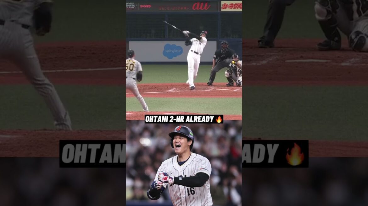Shohei Ohtani 2 circuits en WBC..