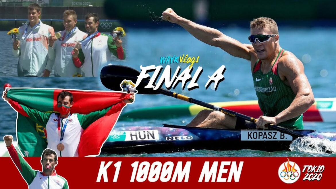 K1 1000m Men Final A Tokio 2020 Canoesprint | Balint Kopasz World Record 3:20.64 |  WAYkVlogs