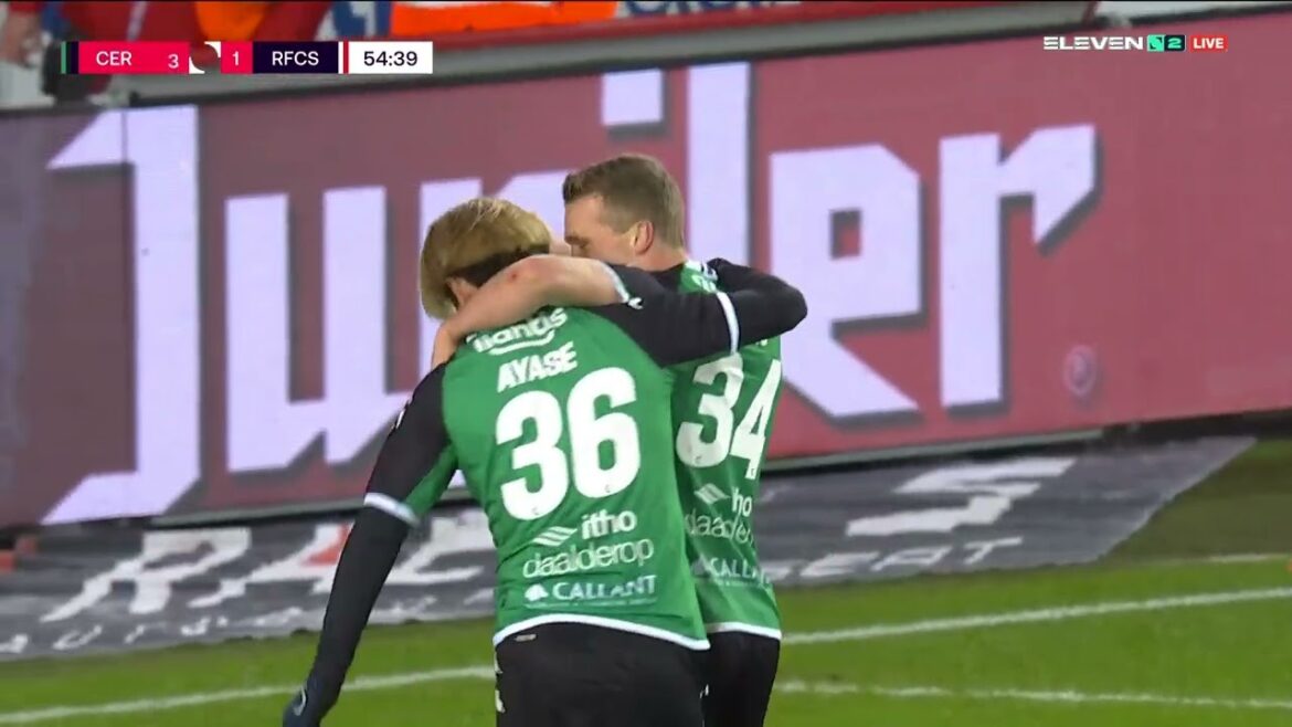 CERCLE BRUGGE-RFC SERAING |  BUT Ayase Ueda (3-1)