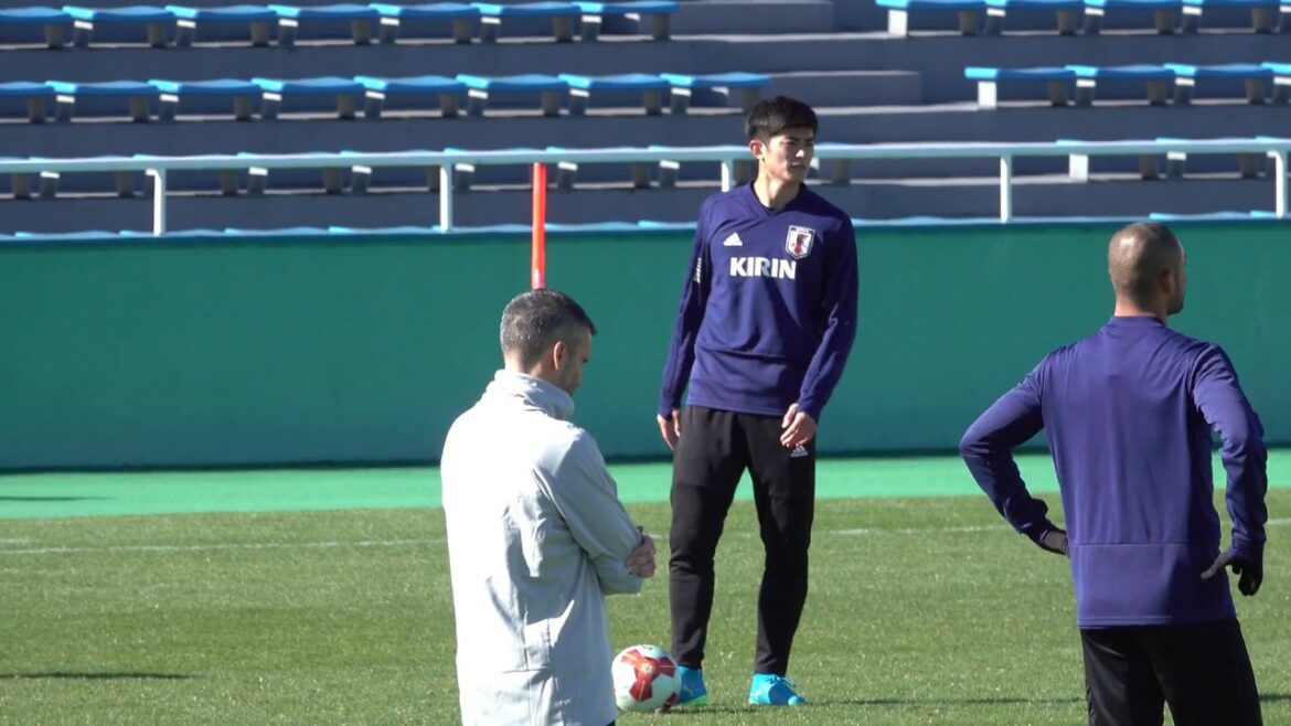 4K[#Khalil J]Shogo Taniguchi à l'entraînement des passes ![Équipe nationale du Japon]#Daihyo #Taniguchi Shogo #J League