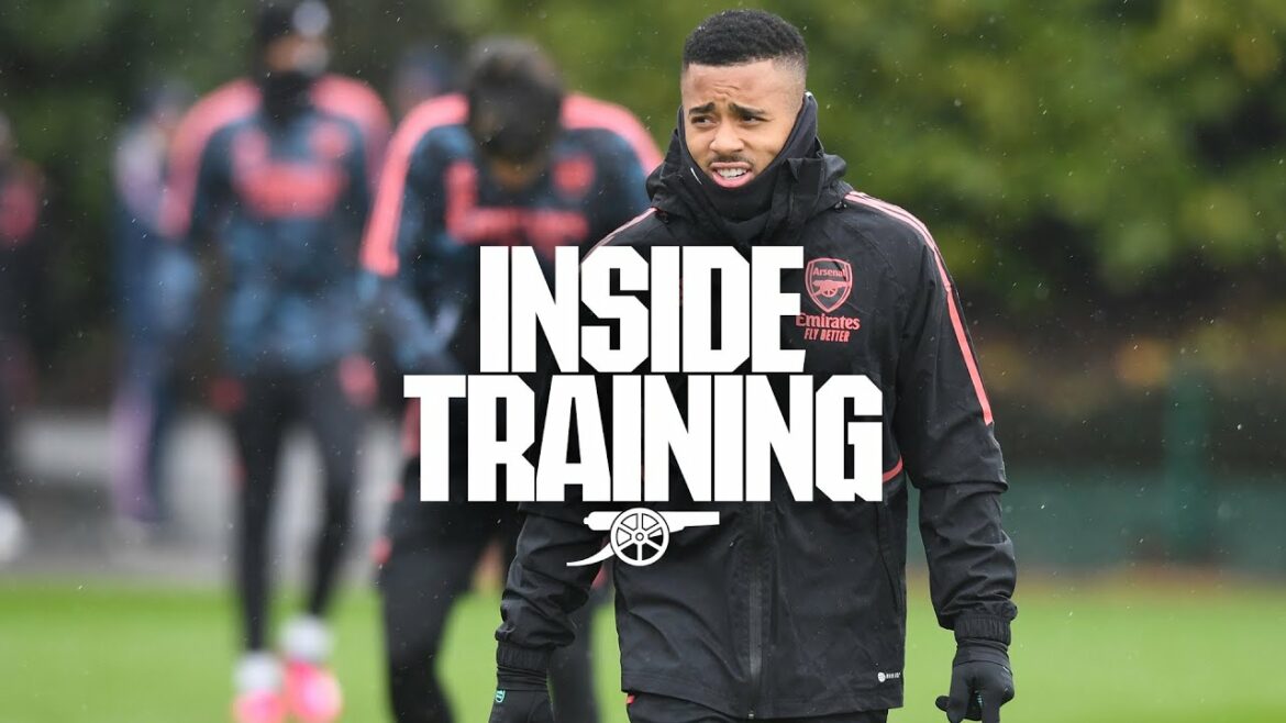 FORMATION INTERNE |  Gabriel Jesus reprend l'entraînement !