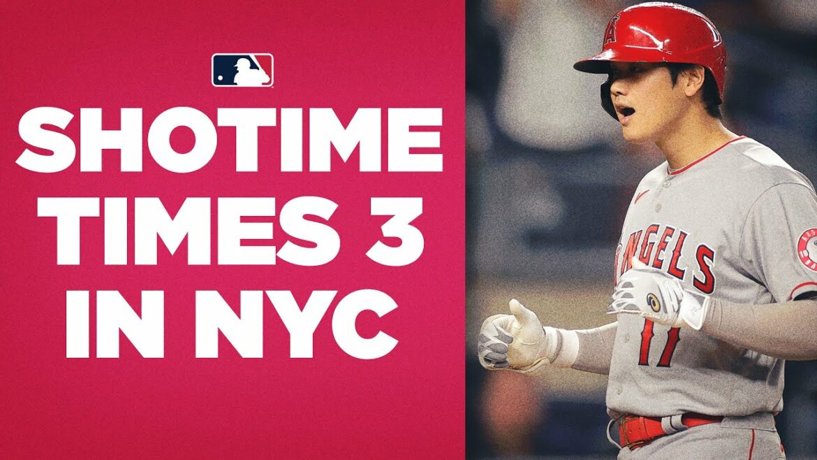 3 Big Apple HR pour Shohei !  La star des anges Shohei Ohtani s'en va à New York