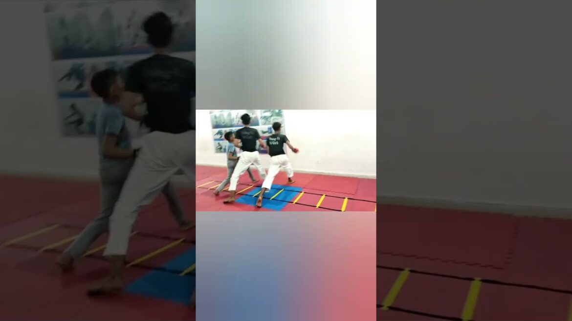 pratique du poinçon de combat de karaté 👊#sachinkarate #shorts #youtubeshorts