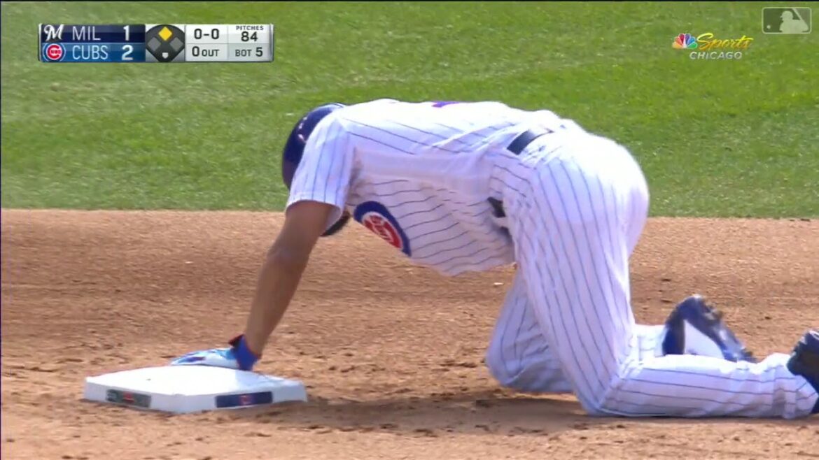 Yu Darvish double, trébuche autour de la deuxième