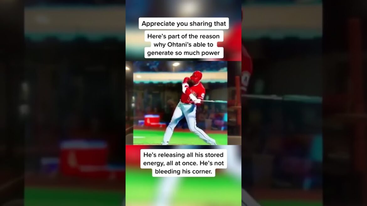 Comment Shohei Ohtani génère-t-il autant de puissance ?