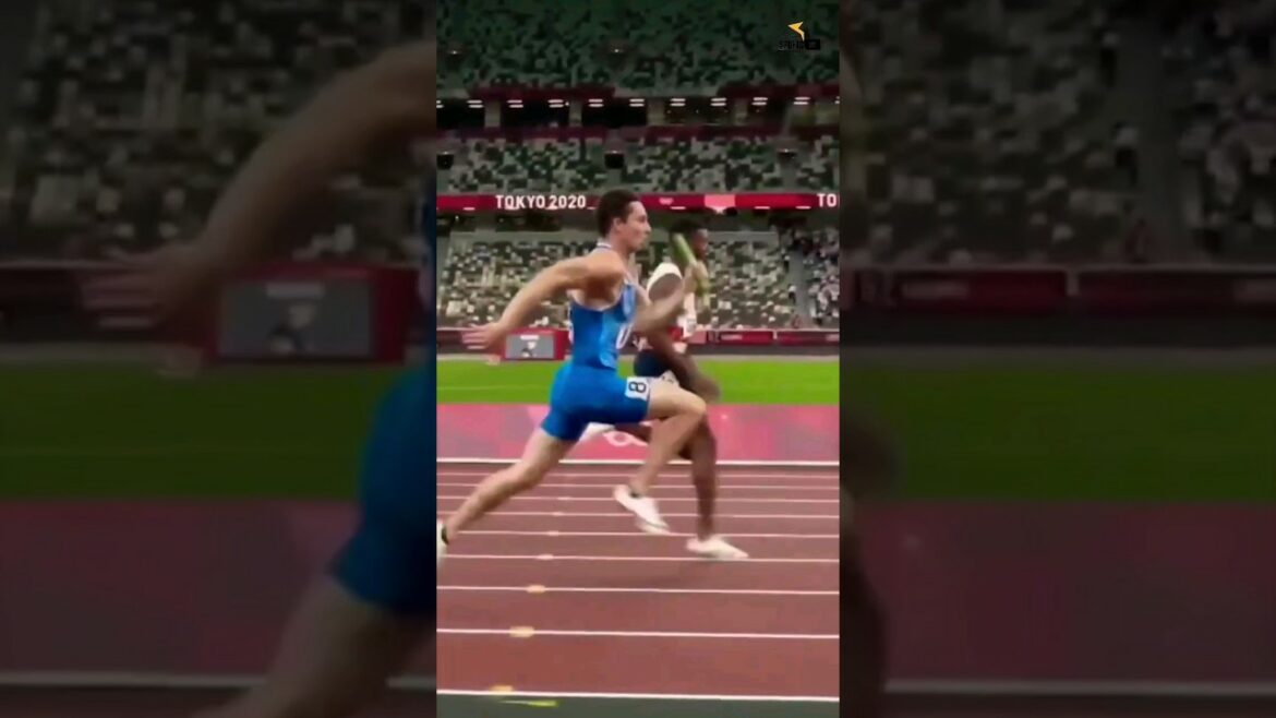 Filippo Tortu |Quel retour en relais 4X100 |  Jeux Olympiques de Tokyo 2020😍 #shorts #athlétisme #viral