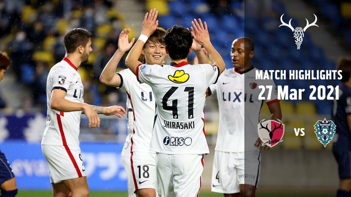 [Kashima Antlers]Les 2 buts de Kiyo Ueda, etc. mènent à une confortable victoire 5-1 !