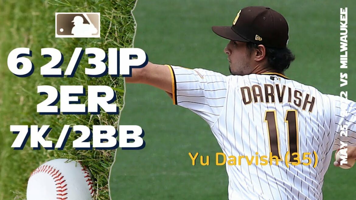 Yu Darvish Yu Darvish Oui | 25 mai 2022 | Faits saillants de la MLB