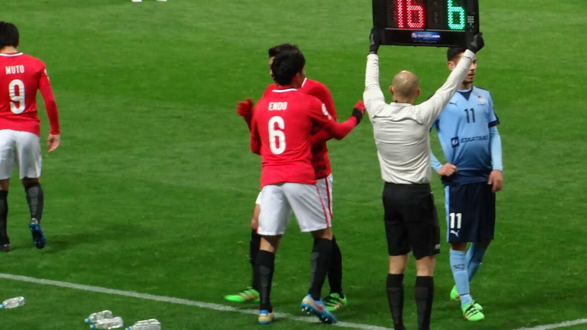 Premier coup d'entrée de Wataru Endo Urawa Reds vs Sydney FC ACL2016