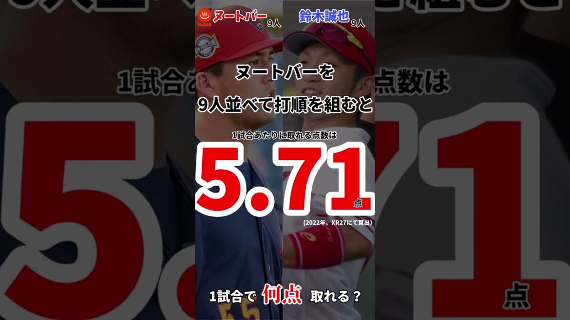 9 Nootbars contre 9 Seiya Suzuki ! lequel est le plus fort ?[Équipe nationale WBC Japon]