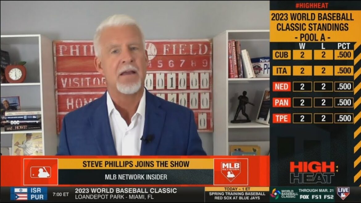 Chaleur élevée |  Steve Phillips rejoint Mad Dog réagit à la Classique mondiale de baseball 2023 : Équipe des États-Unis, du Japon, etc.