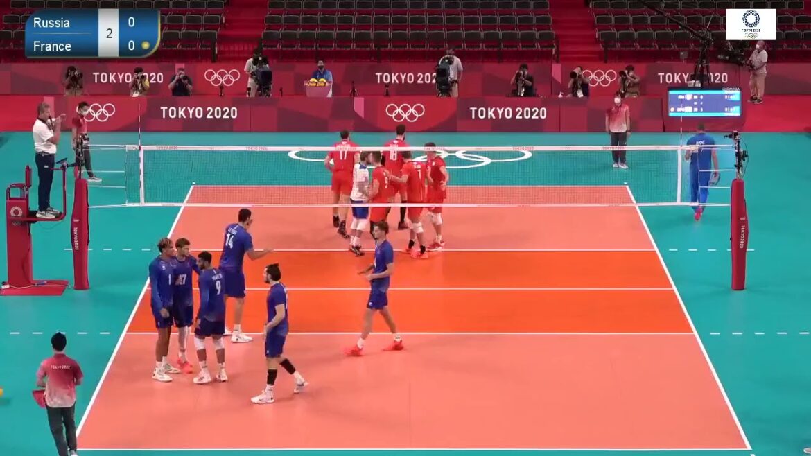 France vs ROC (Rusia) - JJOO Tokyo - Gold Medal Match 🥇 - Voleibol Masculino 2021