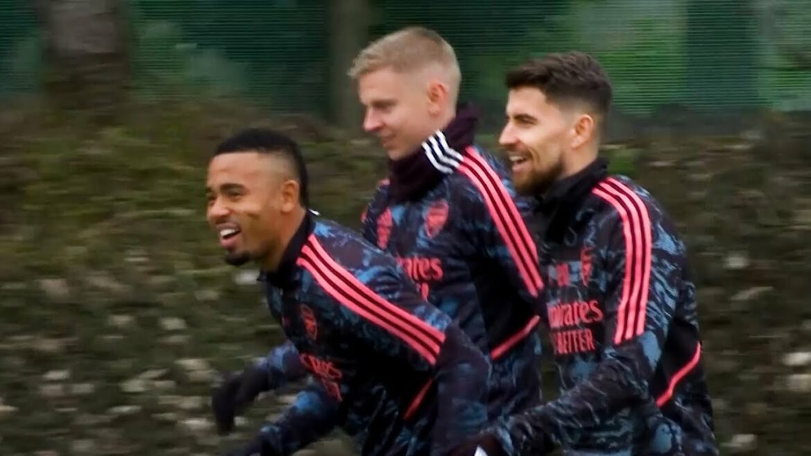 Arsenal d'Arteta de bonne humeur avant le match retour de la Ligue Europa contre le Sporting CP