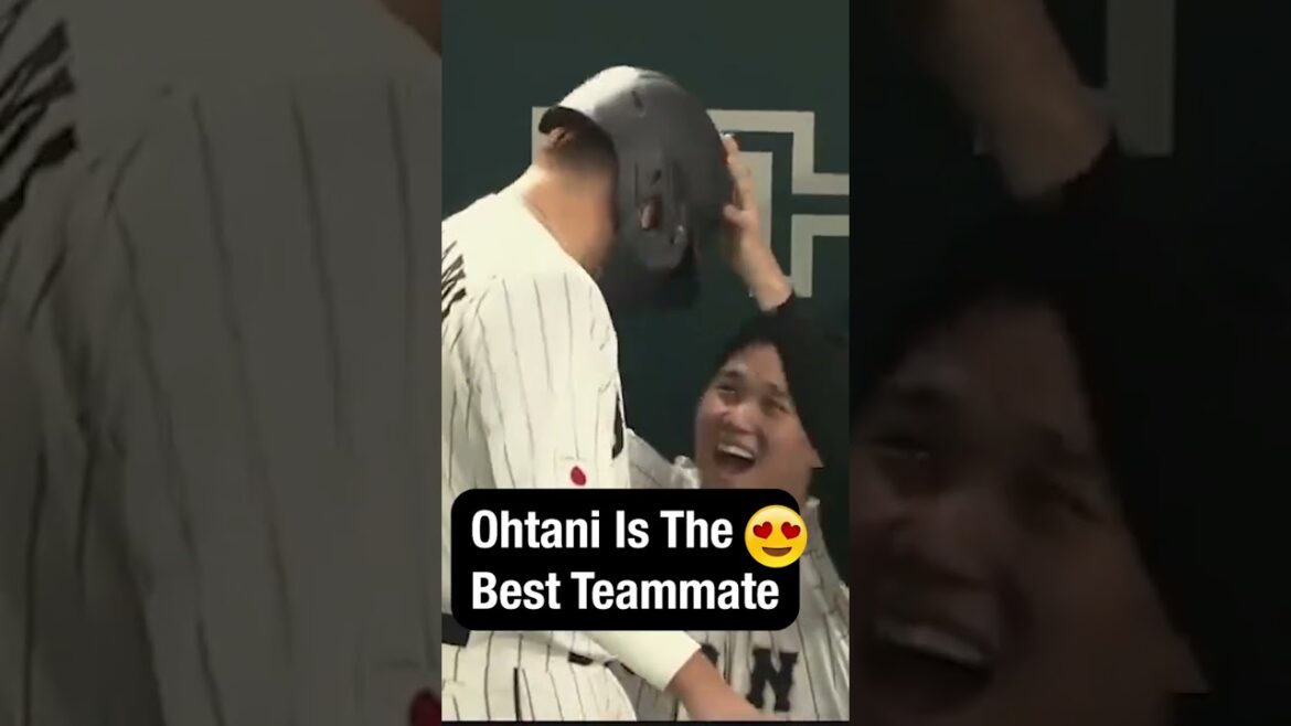 Shohei Ohtani est le MEILLEUR coéquipier 😍🥰 #shorts #WBC #Japan #ShoheiOhtani