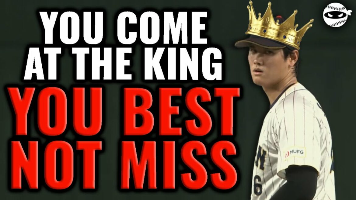 Epic Staredown Battle avec Shohei Ohtani au WBC