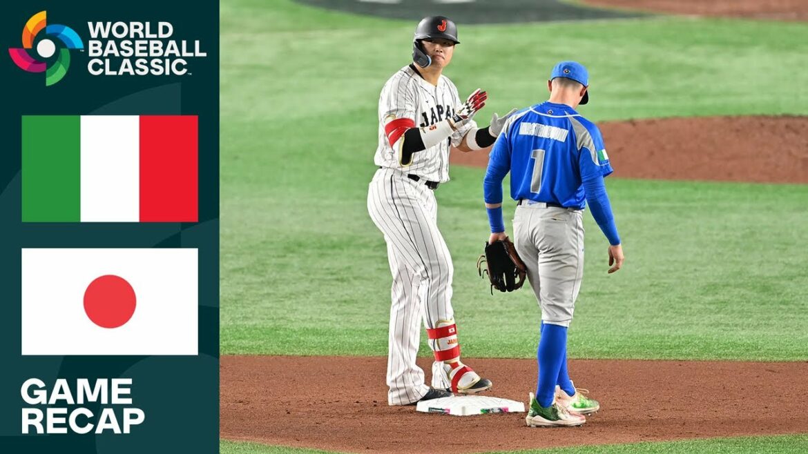 Faits saillants du match des quarts de finale de l’Italie contre le Japon | Classique mondiale de baseball 2023 Faits saillants du match des quarts de finale de l'Italie contre le Japon | Classique mondiale de baseball 2023