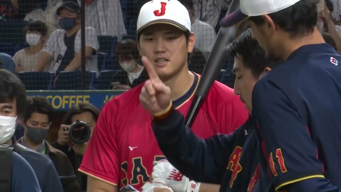 C’est l’heure du Sho à Tokyo : Shohei Ohtani fait vibrer la foule avec des coups d’entraînement au bâton|Shohei Otani|Japon|Baseball|#WBC2023 C'est l'heure du Sho à Tokyo : Shohei Ohtani fait vibrer la foule avec des coups d'entraînement au bâton|Shohei Otani|Japon|Baseball|#WBC2023