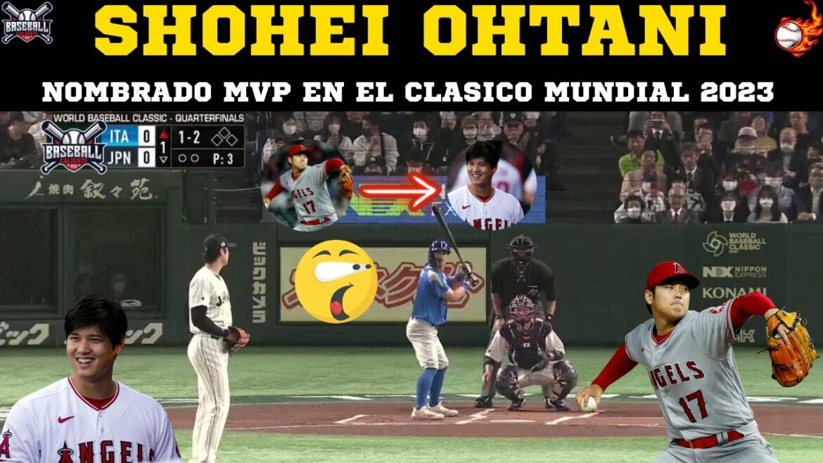 🔥Shohei Ohtani a été nommée MVP du Groupe B de la World Classic 2023🔥 WORLD CLASSIC