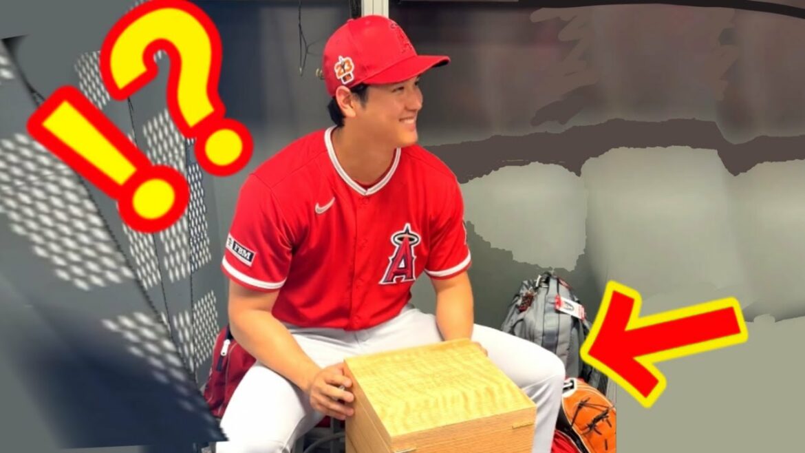 Après avoir ouvert le contenu du cadeau... Shohei Otani est si mignon que c'en est dangereux !!!