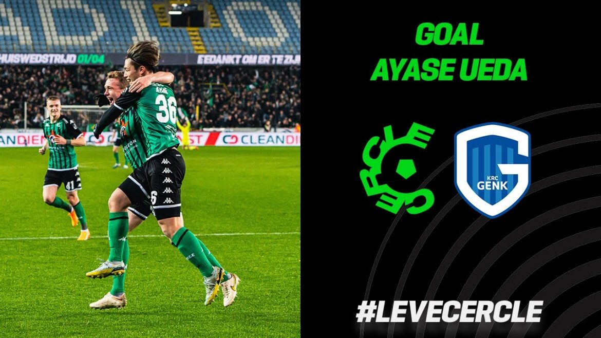 CERCLE BRUGGE-KRC GENK |  BUT Ayase Ueda (1-0)