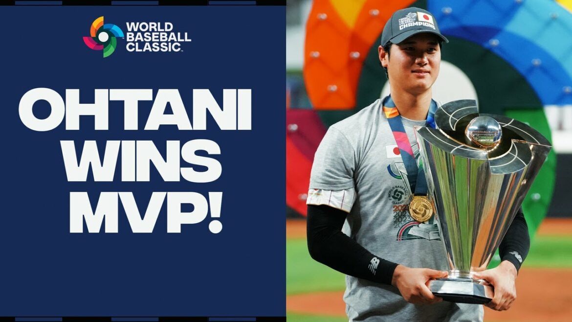 La classique mondiale de baseball DOMINANTE de Shohei Ohtani !  Mène le Japon au titre et remporte le MVP du tournoi !!