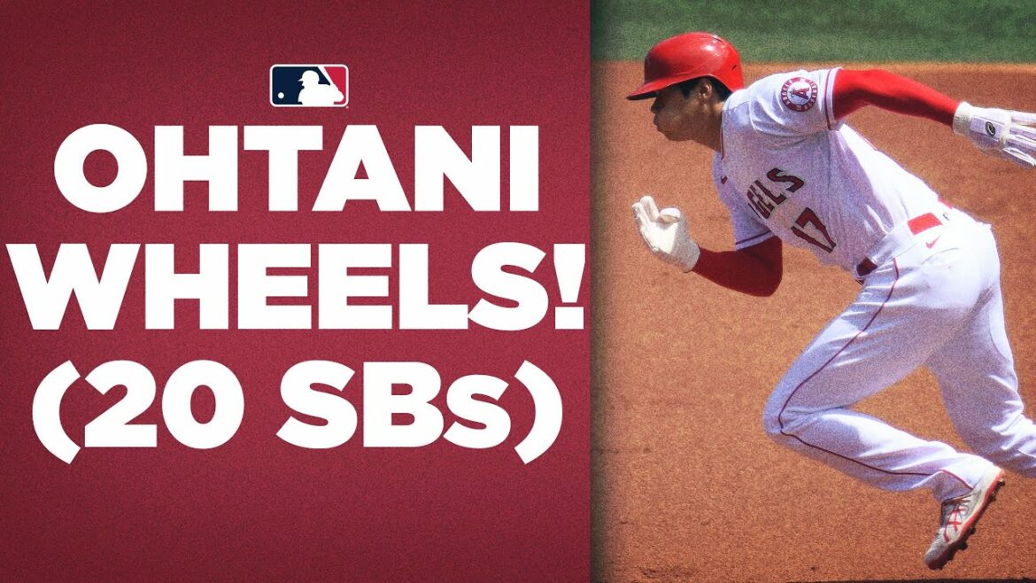 Shohei Ohtani avec les BRÛLEURS !!  20 bases volées en 2021 !!