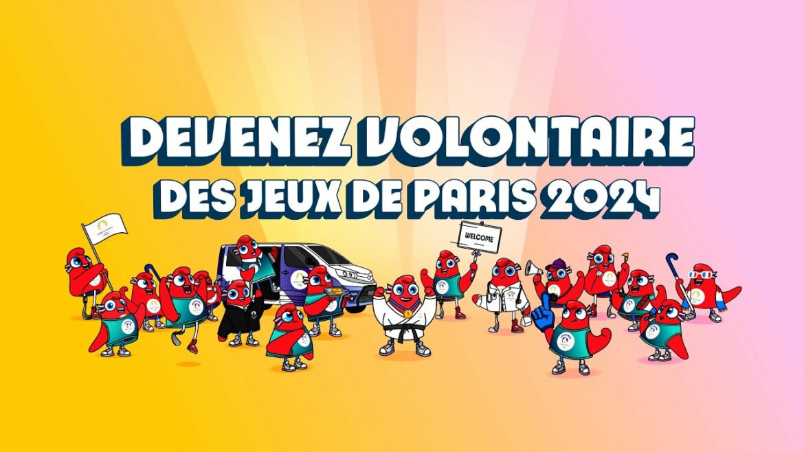DEVENEZ VOLONTAIRE DES JEUX DE PARIS 2024
