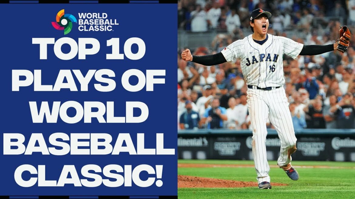 Top 10 des jeux de la World Baseball Classic !!  (Truite contre Ohtani ! Murakami walk-off ! et plus encore !)