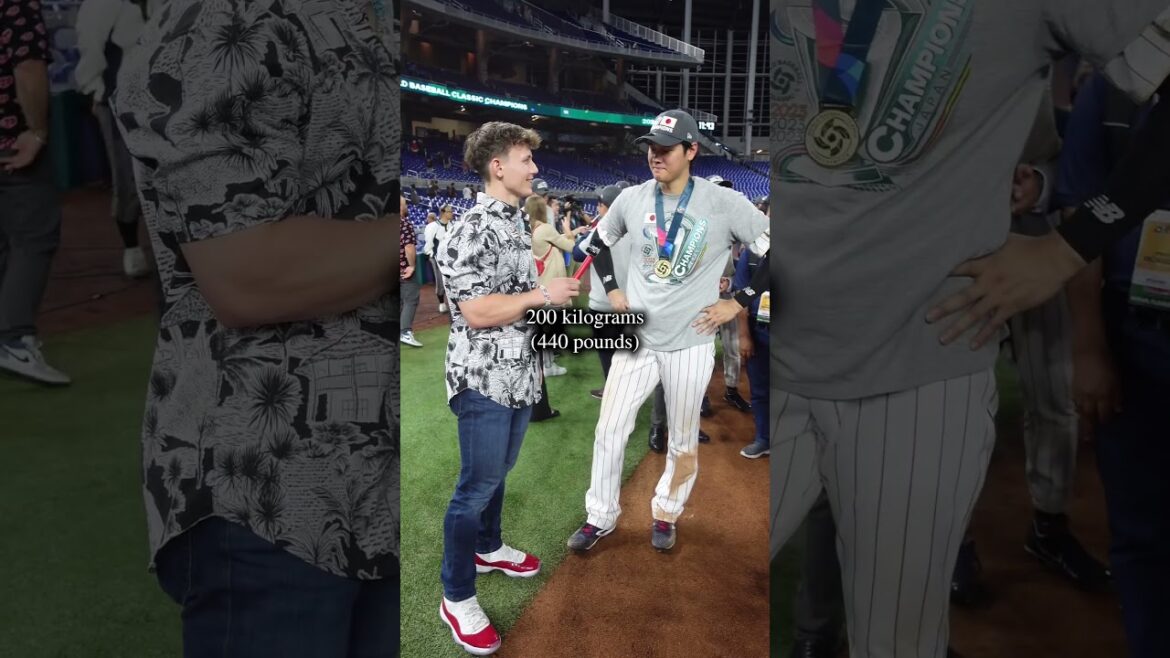MAX SQUAT de Shohei Ohtani !?  ⚾️🔥🦾 #short