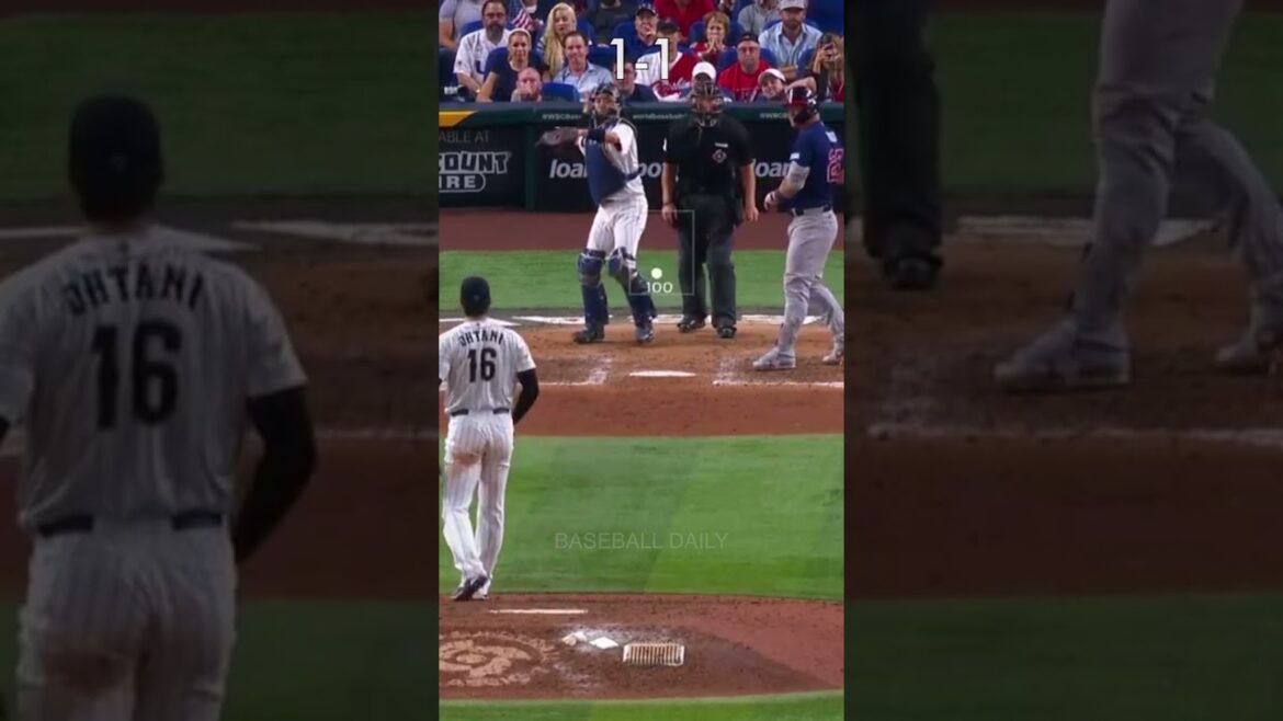 Mike Trout contre Shohei Ohtani 🥶 #short