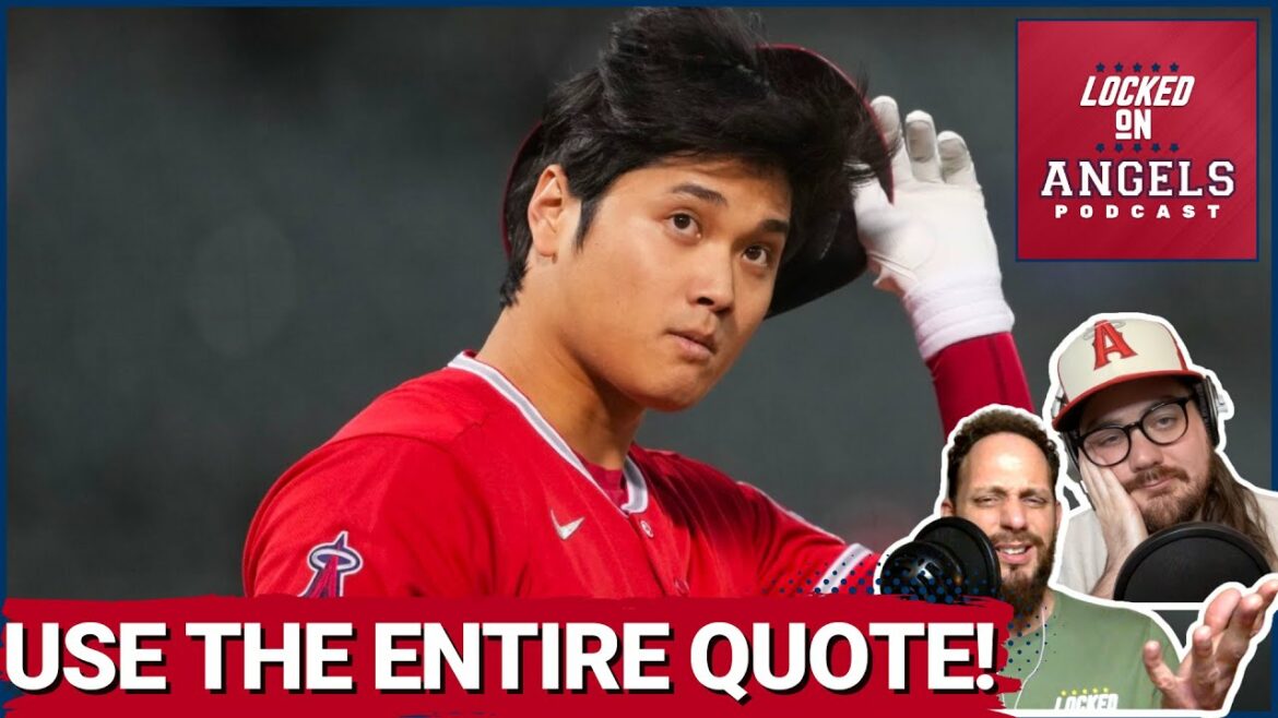 Shohei Ohtani VEUT GAGNER AVEC Los Angeles Angels, 26-Man Roster Decisions, Spring Training Recap