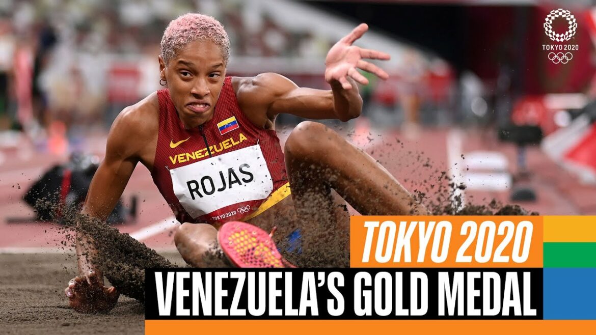 🇻🇪🥇 Venezuela's gold medal moment at #Tokyo2020 | Anthems